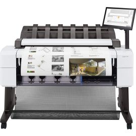 HP DesignJet T2600dr 36-in PostScript Multifunction Printer, Up to 2400 x 1200 optimized dpi, 180 A1/hr, 19.3 sec/A1 Print Speed, 3EK15F