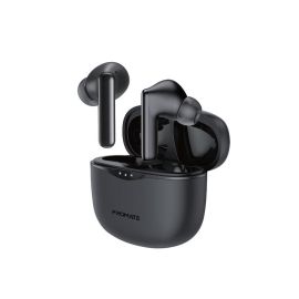 Promate True Wireless Earbuds Hybrid-ANC Black 