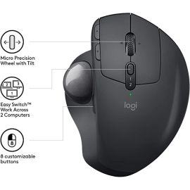 Logitech mx ergo mouse - graphite 
