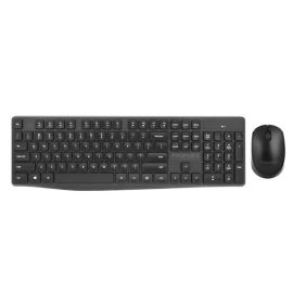 Promate Wireless Keyboard and Mouse Combo, Ergonomic Super-Slim 2.4GHz Keyboard and Mouse Set with Nano USB Receiver
