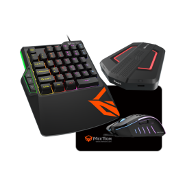 Meetion MT-CO015 Gaming Kit Console 4 in 1 Keyboard, Mouse, Mouse pad, Converter 