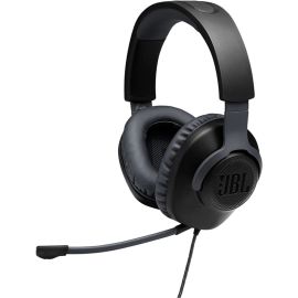 JBL Harman Quantum 100 Wired over ear gaming headset with flip-up mic