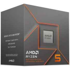 AMD Ryzen 5 8500G 6-Core 12-Thread 4.4GHz AM5 BOX Processor 16MB Cache Integrated Radeon Graphics PCIe 4.0 Support DDR5 Compatibility High Performance for Gaming & Productivity