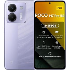 Xiaomi POCO M7 PRO Dual Sim Smartphone 12GB Ram 256GB Storage 5G International Version-Purple