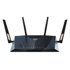 ASUS RT-AX88U PRO AX6000 Dual Band WiFi 6 Router, Dual 2.5G Port, 2.0 GHz Quad-core CPU, AiProtection Pro, WPA3, Parental Control, Mesh WiFi support, Adaptive QoS, Port Forwarding