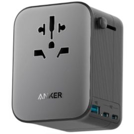 Anker Nano Travel Adapter 4-in-1 65W 3-Ports Adapter 