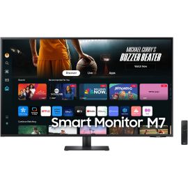 Samsung M7 Smart Monitor M70D 4K UHD 43 inch  VA Display 3840 x 2160 60Hz Refresh Rate, 4ms Response Time Tizen Operating System HDR10 HDMI 2.0 Black 
