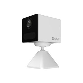 كاميرا EZVIZ CB2 المصغرة مع بطارية، دقة 1080p واي فاي، وكشف الحركة الذكية للبشر باللون الأبيض