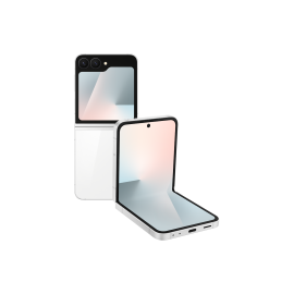 Samsung Galaxy Z Flip7 FE Dual Sim Smartphone 12GB Ram 256GB Storage 5G White - Middle East Version