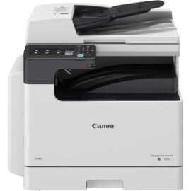 طابعة الليزر متعددة الوظائف Canon imageRUNNER 2425 – سرعة طباعة 25 صفحة في الدقيقة، دقة 600×600 نقطة في البوصة، شاشة لمس ملونة 7 بوصات، سعة ورق حتى 700 ورقة، اللون: أبيض.