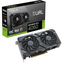 ASUS Nvidia Geforce Graphics Card RTX 4060 8GB DDR6 DUAL OC EDITION 90YV0JC0-M0NA00