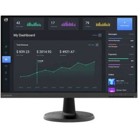 Lenovo Monitor C24-40 23.8 inch Full HD LED 1920x1080 refresh rate 75Hz response time 5ms WLED Backlight, Tilt Angle, VGA HDMI BLACK  
