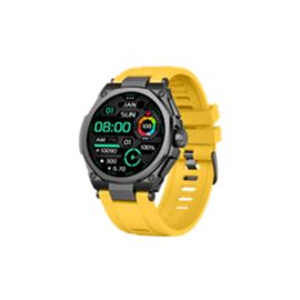 Green Lion Grand Smart Watch-Black/Yellow
