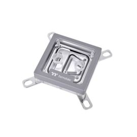 Thermaltake Pacific W9 DIY LCS Water Block – LGA 1700 & AM5 Compatible, Nickel-Plated Copper Base, 0.2mm Micro-Channels, Includes TG-60 Liquid Metal Thermal Grease (Model CL-W348-CU00TR-A)