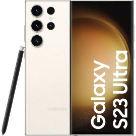 Samsung Galaxy S23 Ultra Dual Sim Smartphone 12GB Ram 512GB Storage  5G Cream -  Middle East Version