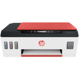 Smart Tank 519 Wireless, Print, Scan, Copy, All In One Printer, Print up to 18000 black or 8000 color pages - Red/White [3YW73A]