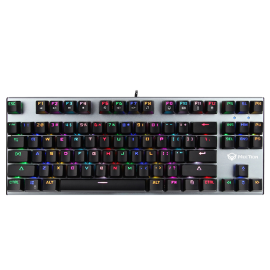 Meetion MT-MK04 TKL RGB Backlit Multimedia Blue Switch Mechanical Gaming Keyboard