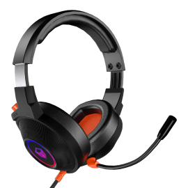 Meetion MT-HP012 Stereo Gaming Headset, 50mm Drivers, Omnidirectional Microphone, Noise-Canceling Technology, Lightweight Design