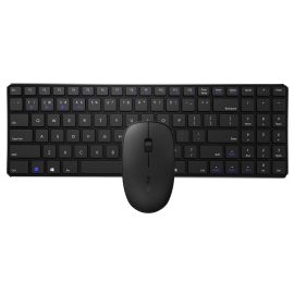 Rapoo 9300M Wireless Combo Keyboard & Mouse Multimode Ultra Slim Black AR 19225