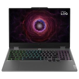 Lenovo LOQ 15ARP9 Gaming Laptop AMD Ryzen 7 7435HS Processor 24GB DDR5 RAM 1TB SSD Storage NVIDIA GeForce RTX 4070 8GB Graphics 15.6 inch FHD IPS Display English Arabic Keyboard Luna Grey Operating System Windows 11