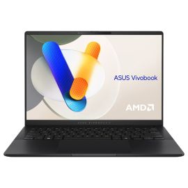 Asus Vivobook S 14 OLED Laptop AMD Ryzen AI 9 365 Processor 32GB RAM 1TB SSD Storage AMD Radeon Graphics 14 inch WUXGA Display English Arabic Keyboard Black Operating System Windows 11 Home