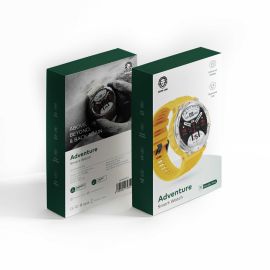 Green Lion Adventure Smart Watch-Yellow