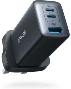 Anker PowerPort III 3-Port 3 USB 2X USB-C/1X USB Charger 65W Black