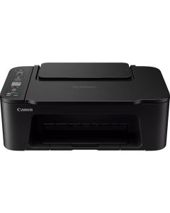 طابعة كانون بيكسما TS3640 نافثة للحبر – أسود | دقة 4800×1200 نقطة في البوصة، سرعة طباعة 7.7 صورة في الدقيقة أحادية / 4.0 صورة في الدقيقة بالألوان، شاشة LCD أحادية 3.7 سم، ماسح ضوئي CIS مسطح، سعة 60 ورقة – TS3640