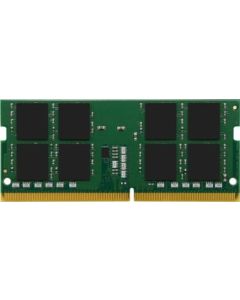 وحدة ذاكرة Kingston ValueRAM سعة 32 جيجابايت DDR4‑3200 SO-DIMM (KVR32S22D8/32) - بدون تصحيح أخطاء (ECC)، CL22، 260 سنًا للكمبيوتر المحمول