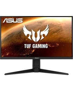 شاشة أسوس TUF المنحنية للألعاب 32 بوصة VG328H1B عالية الدقة بالكامل LED 1920 × 1080 معدل تحديث 165 هرتز وقت استجابة 1 مللي ثانية ضبابية الحركة المنخفضة للغاية، المزامنة التكيفية، HDMI