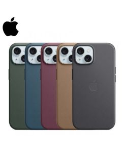 حافظة Apple FineWoven مع MagSafe، لهاتف iPhone 15