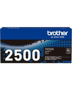 خرطوشة تونر Brother الأصلية TN2500 باللون الأسود، عائد قياسي
