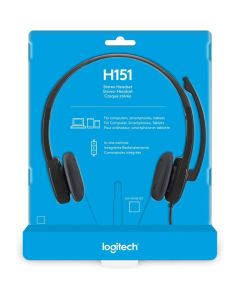 سماعة الرأس Logitech H151 السلكية ONE PLUG-981-000587