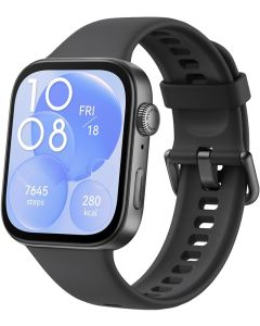 ساعة HUAWEI WATCH FIT 3، شاشة AMOLED مقاس 1.82 بوصة، إدارة لياقة بدنية شاملة، متوافقة مع أنظمة iOS وAndroid