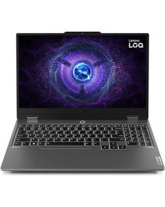 Lenovo LOQ 15IRX9 Gaming Laptop Intel core i7-14700HX Processor 16GB DDR5-5600 RAM 512GB SSD 8GB Nvidia Geforce Graphics 15.6 inch FHD 300nits 144Hz Display Grey English Keyboard Operating System (Windows 11 Modified)