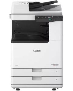 Canon imageRUNNER C3326I 7-inch/17.8cm WVGA colour touchscreen 70ipm Scan speed,26ppm Print speed,2300 sheets Max paper capacity ADF + 2TRAY