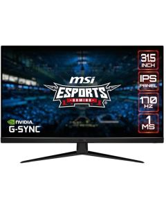 شاشة MSI G321Q مقاس 27 بوصة WQHD IPS 2K معدل تحديث 2560x1440 معدل تحديث 170 هرتز وقت استجابة 1 مللي ثانية Freesync HDR DP أسود