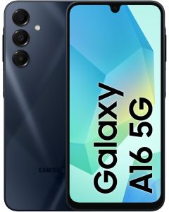 Samsung Galaxy A16 Dual Sim Smartphone 4GB Ram 128GB Storage 5G Middle East Version-Blue Black