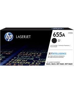 HP 655A Black Original LaserJet Toner Cartridge