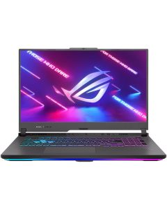 لابتوب ألعاب ASUS ROG Strix G17 G713PI-HX120W مع معالج AMD Ryzen 9 7940HX، 32 جيجابايت ذاكرة عشوائية، 1 تيرابايت تخزين SSD، بطاقة رسومات GeForce RTX 4070 8 جيجابايت، شاشة FHD IPS بحجم 17.3 بوصة، لوحة مفاتيح إنجليزية وعربية، باللون الرمادي، نظام التشغيل Wi