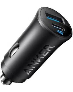 شاحن سيارة Anker USB-C 30W بمنفذين من النوع C