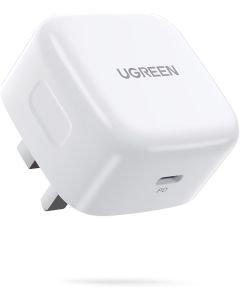 UGREEN USB-C PD 20W Power Adapter White