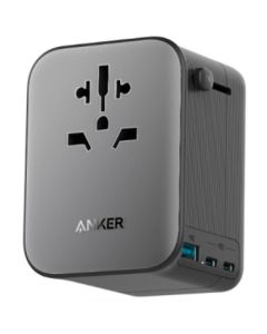 محول السفر Anker Nano 4 في 1 بقدرة 65 واط مع 3 منافذ