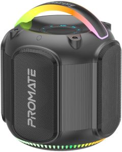 Promate High-Fidelity 80W TWS Speaker 6-Hour Playtime IPX5 Water Resistance