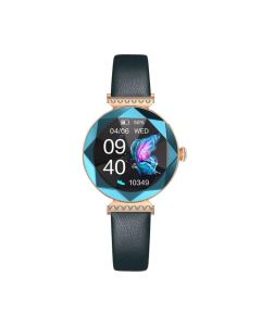 Green Lion Swarovski Smart Watch-Blue
