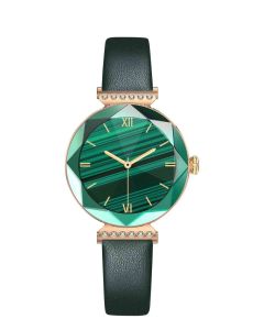 Green Lion Swarovski Smart Watch-Green