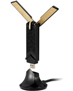 ASUS USB-AX56 Dual Band AX1800 WiFi Adapter, 1800 Mbps, 4 GHz/5 GHz Frequency, WPA3 Security, 90IG06H0-MO0R00