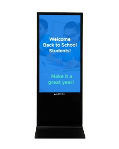 AZtech AZ-FDS-55 55-inch Digital Signage Display, Floor standing, Kiosk, 4GB RAM, 64GB ROM, Android 11, 400 nits brightness,5Wx2 speaker, Non-Touch