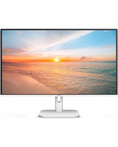 شاشة فيليبس 27E1N1100AW 27 بوصة FHD IPS 1920 × 1080 معدل تحديث 100 هرتز زمن استجابة 4 مللي ثانية تقنية خالية من الوميض 2 واط × 2 مكبر صوت مدمج أبيض