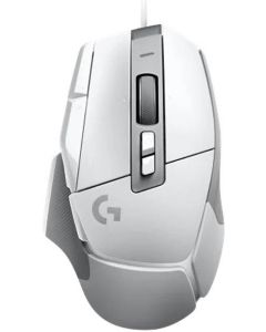 Logitech G502 X Wired Gaming Mouse – HERO 25K Sensor, 13 Programmable Buttons, Adjustable DPI, LIGHTFORCE Hybrid Switches, and Lightweight White Design